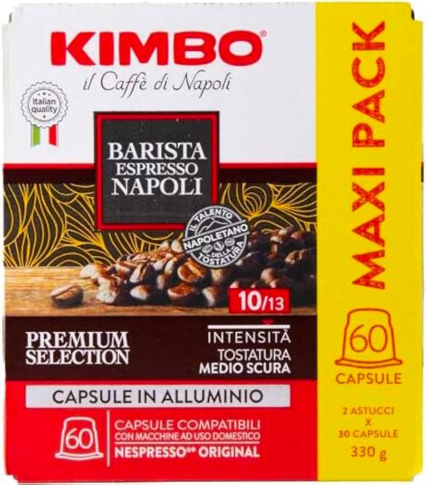 Kimbo Barista Selection Napoli, 60 capsule – Euronics