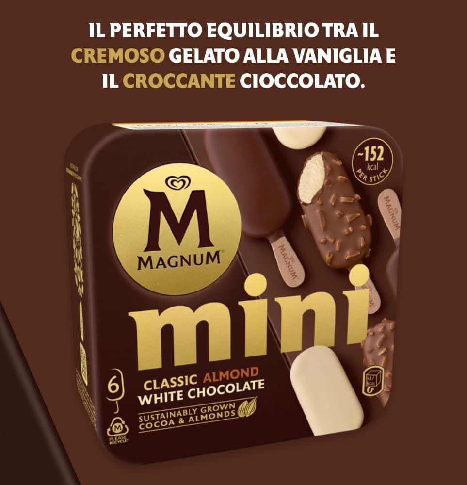 Magnum Mini gusti assortiti 254 g in offerta da Carrefour