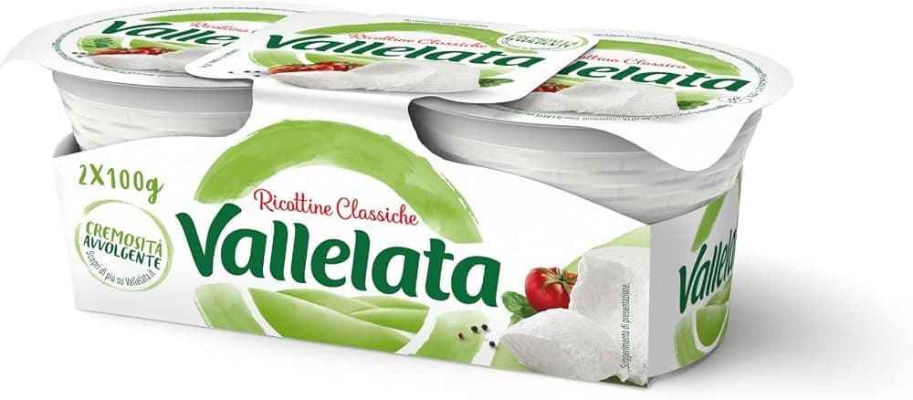 Ricottine classiche Vallelata, 200 g – Bennet