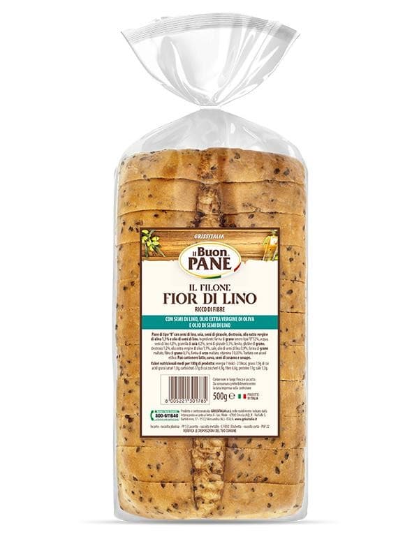 Filone Fior di Lino 500 g GRISSITALIA IL DOLCE BUON PANE in offerta da ALDI