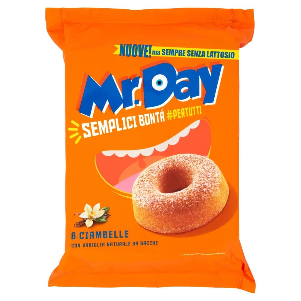 Ciambelle Mr. Day, 8 pezzi – Il Gigante