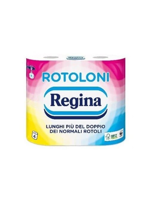 Carta igienica rotoloni Regina 4 rotoli in offerta da Coop