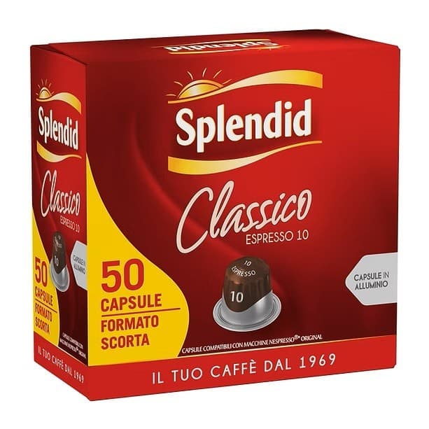 Splendid Capsule Caffè Classico 50 pezzi in offerta da ALDI