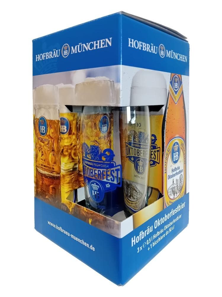 Birra Oktoberfest, 50 cl x3 + 1 bicchiere HB – Iper La grande i