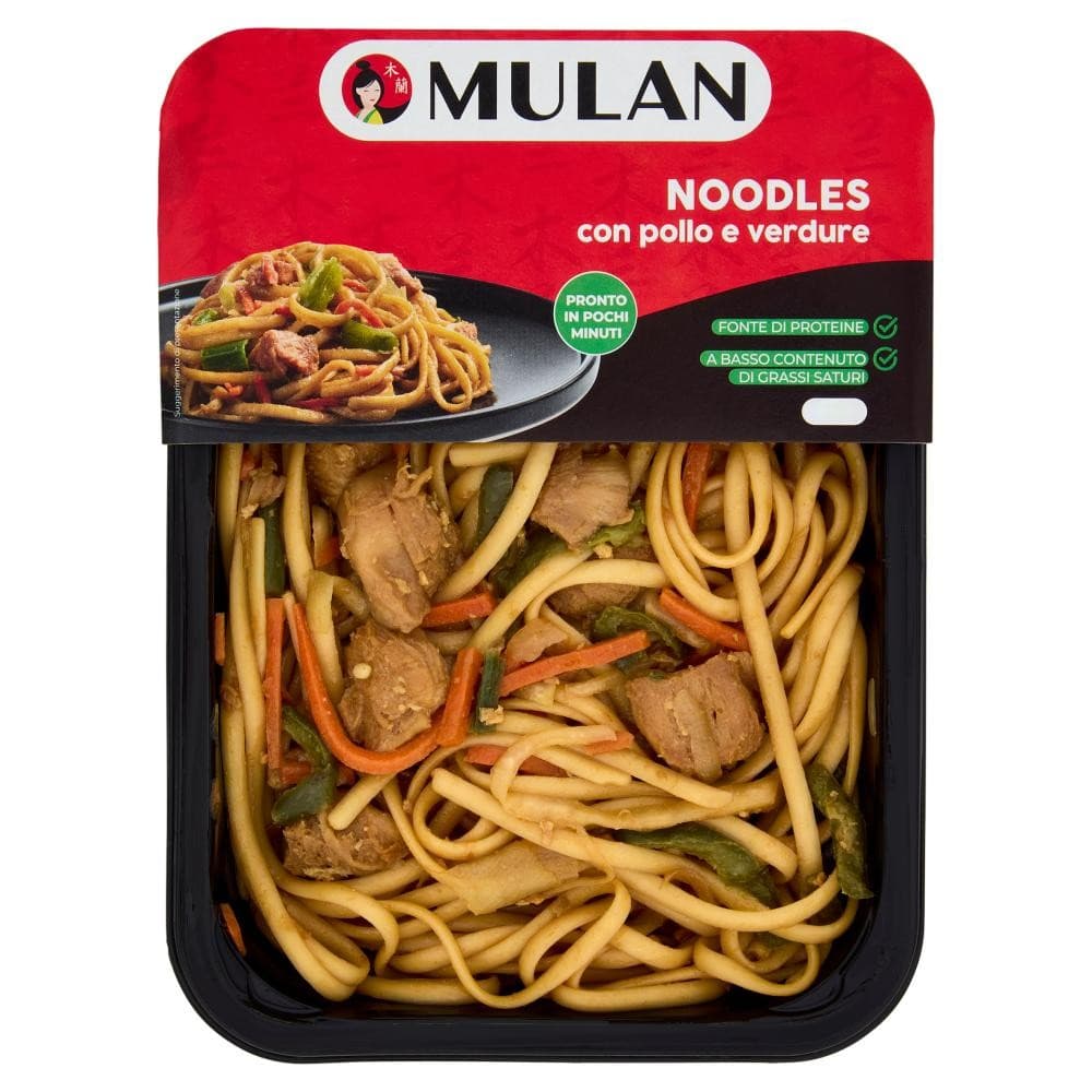 Noodles con pollo e verdure, 200 g – Carrefour