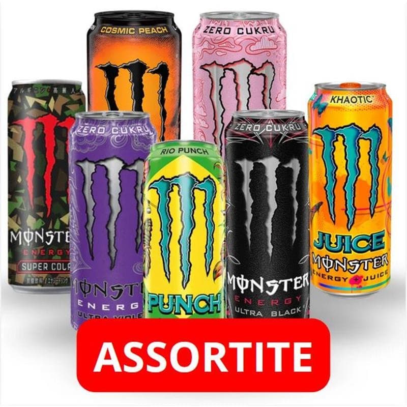 Bevanda energetica Monster Energy Drink gusti assortiti 50 cl in offerta da Il Gigante