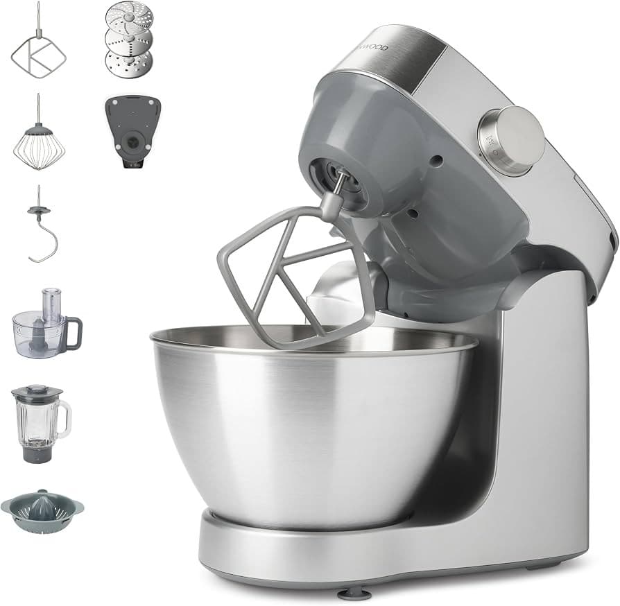 Kenwood impastatrice multifunzione KHC29.A0SI, 4,3 L – Comet