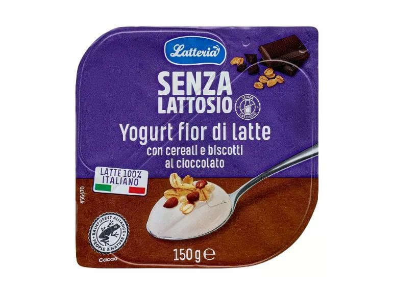 Latteria Yogurt fior di latte o alla vaniglia senza lattosio, 150 g – Lidl