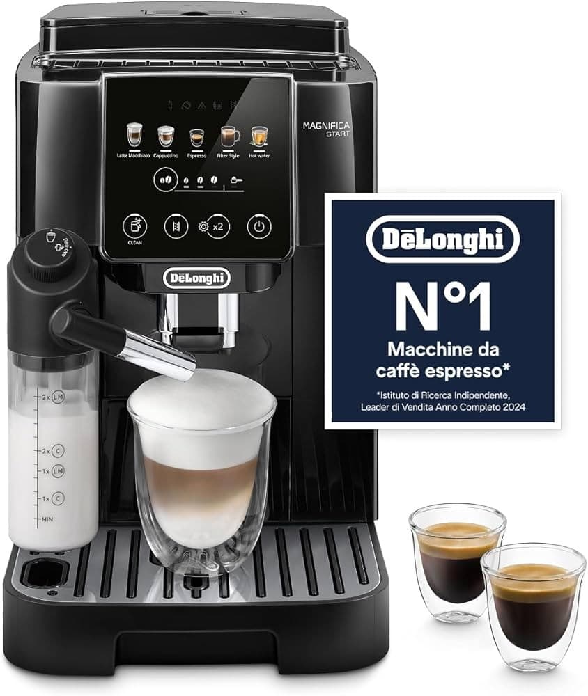 Macchina per caffè Magnifica Start Latte ECAM220.91.TB – MediaWorld