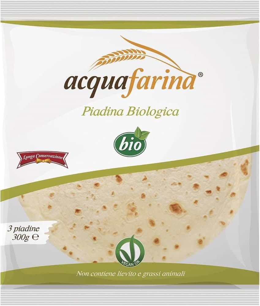 AcquaFarina piadina bio 300 g in offerta da Carrefour