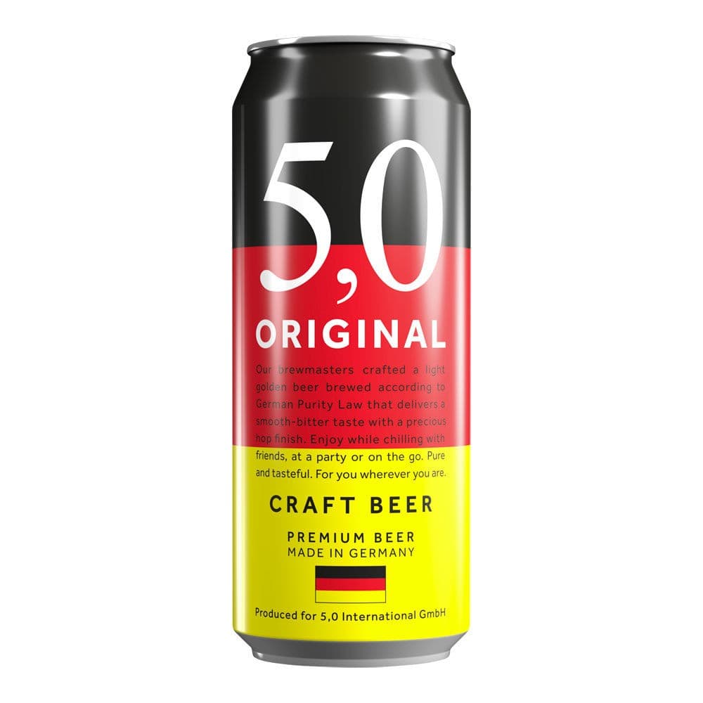 Birra 5,0 Original Craft, 500 ml – Carrefour