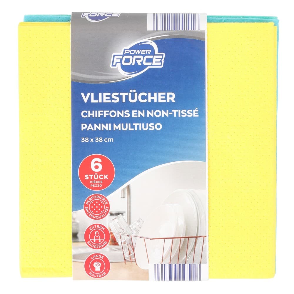 Power Force panni pulizia domestiche, 6 pezzi – ALDI