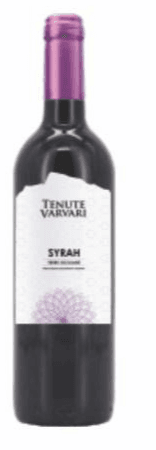 Syrah Terre Siciliane IGP Tenute Varvari, 75 cl – MD