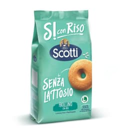 Biscotti o merende Sì con Riso Senza Lattosio