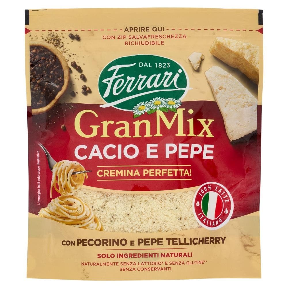 Granmix cacio e pepe Ferrari, 100 g – Panorama