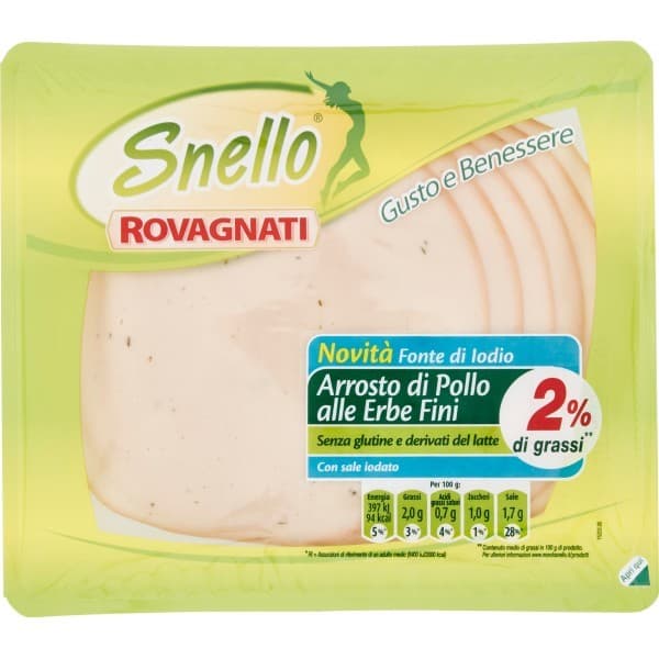 Arrosto di pollo Snello Rovagnati, 110 g – Penny