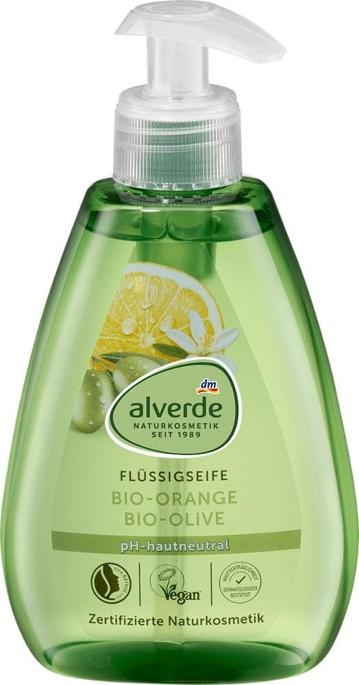 Alverde sapone mani all'oliva e arancia, 300 ml – Dm