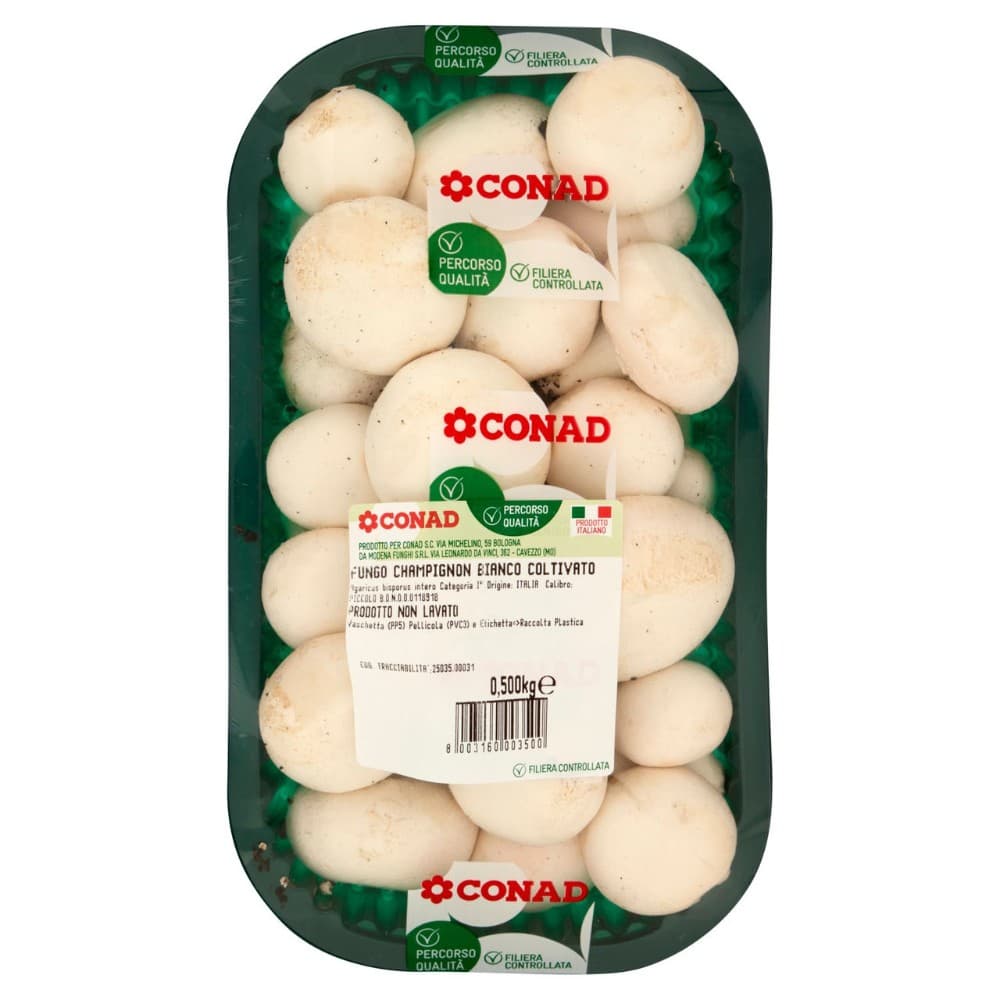 Funghi bianchi, 500 g – Dpiù