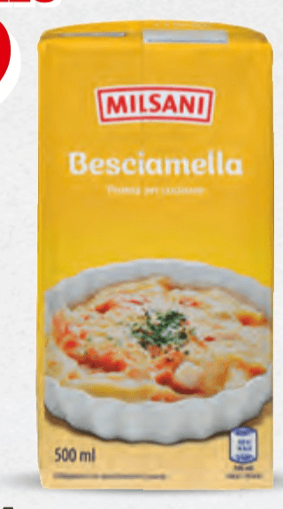 Milsani besciamella 500 ml in offerta da ALDI