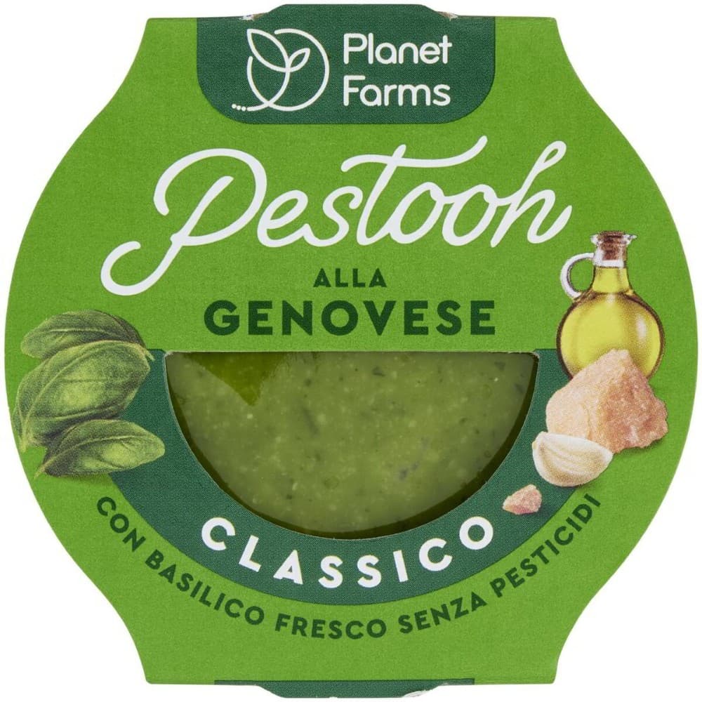 Pestooh alla genovese classico o senz'aglio, 90 g Planet Farms – Iper La grande i