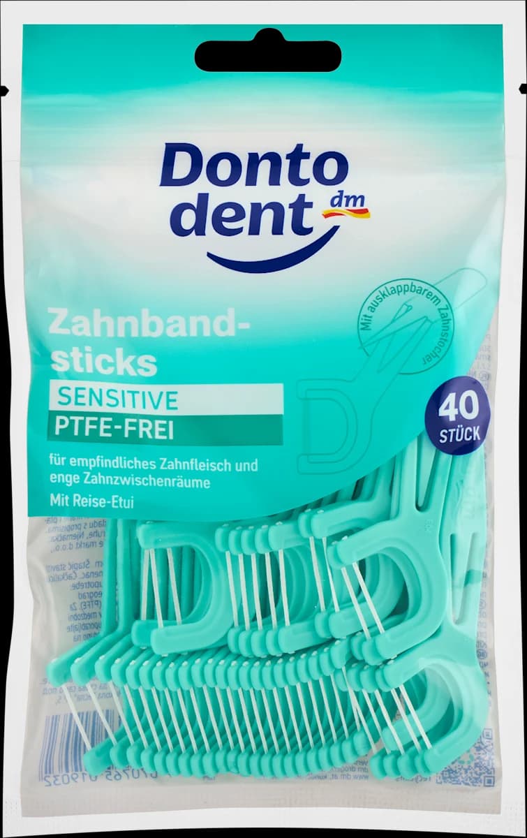 Dontodent stick interdentali Sensitive, 40 pezzi – Dm