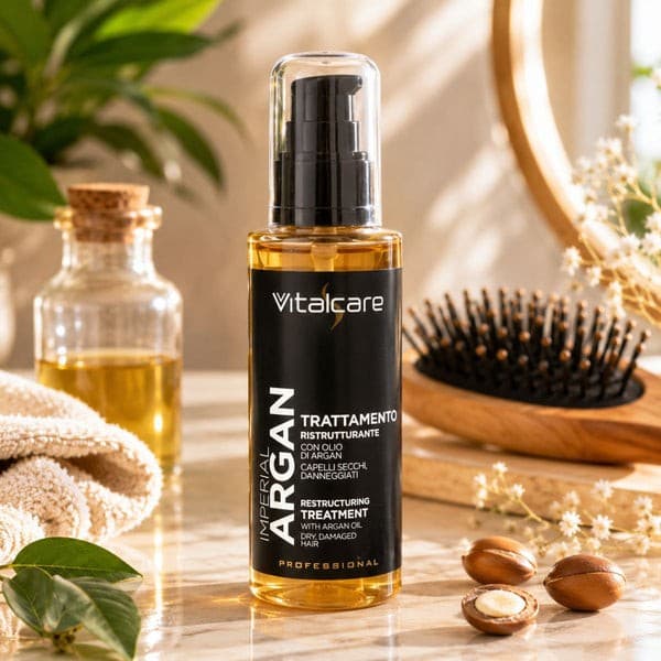 Olio per Capelli Ristrutturante all'Argan Vitalcare, 100 ml – Carrefour