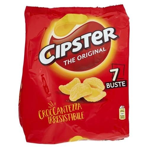Cipster The Original chips di patate multipack, 7 bustine, 154 g – Dpiù