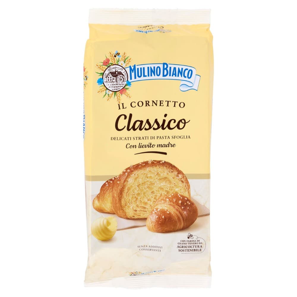 Cornetti Classici Mulino Bianco 6 pezzi, 240 g in offerta da Esselunga