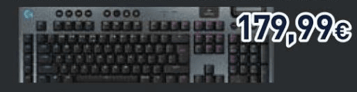G915X Lightspeed Tastiera Gaming Wireless Logitech – Unieuro