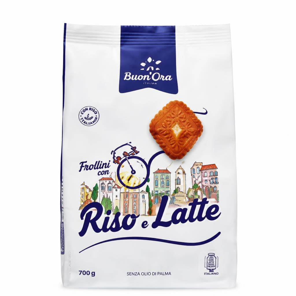 Buon'Ora frollini con riso e latte, 700 g – ALDI