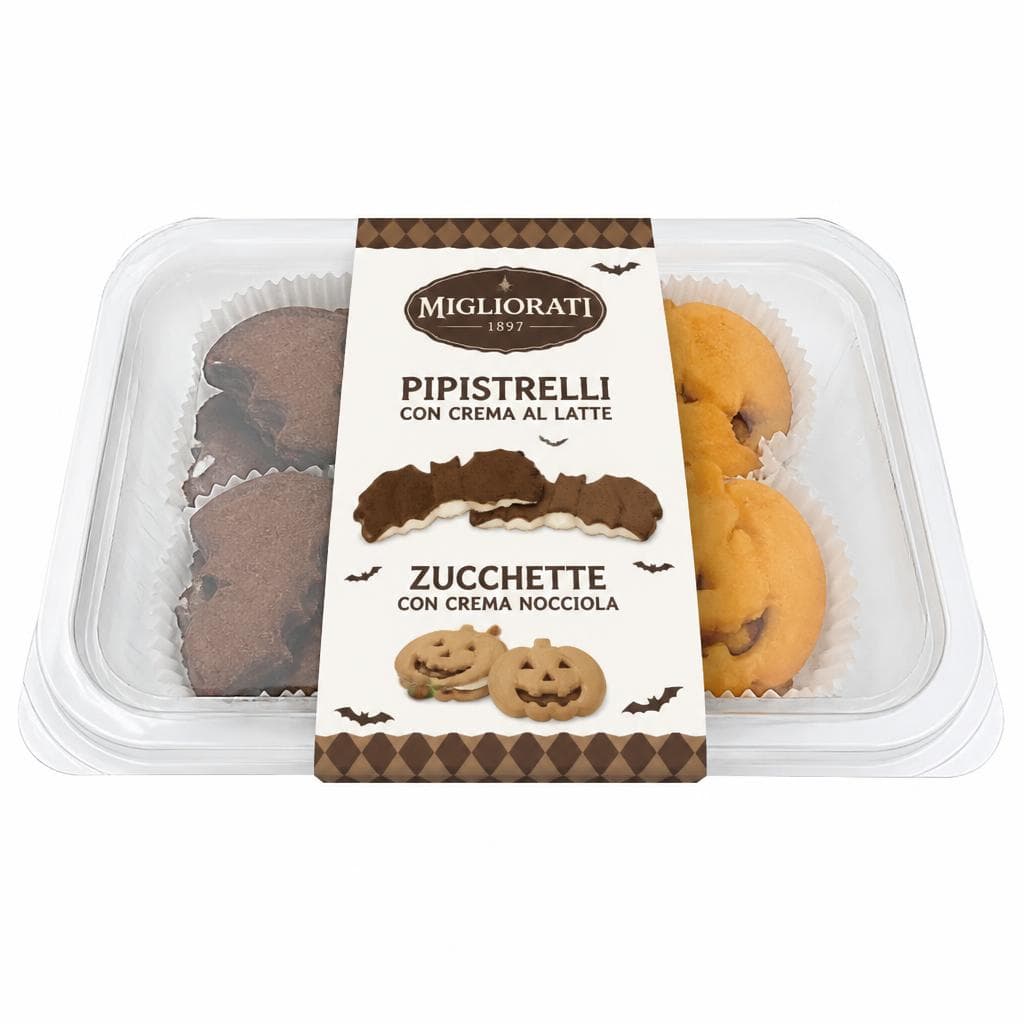 Migliorati pipistrelli con crema al latte o zucchette con crema nocciola, 200 g – Lidl
