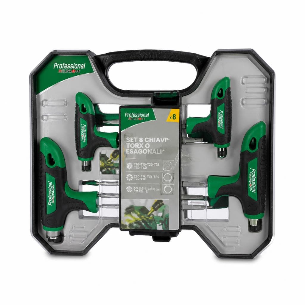 Set chiavi Torx o esagonali, 8 Professional Keiros – Eurospin