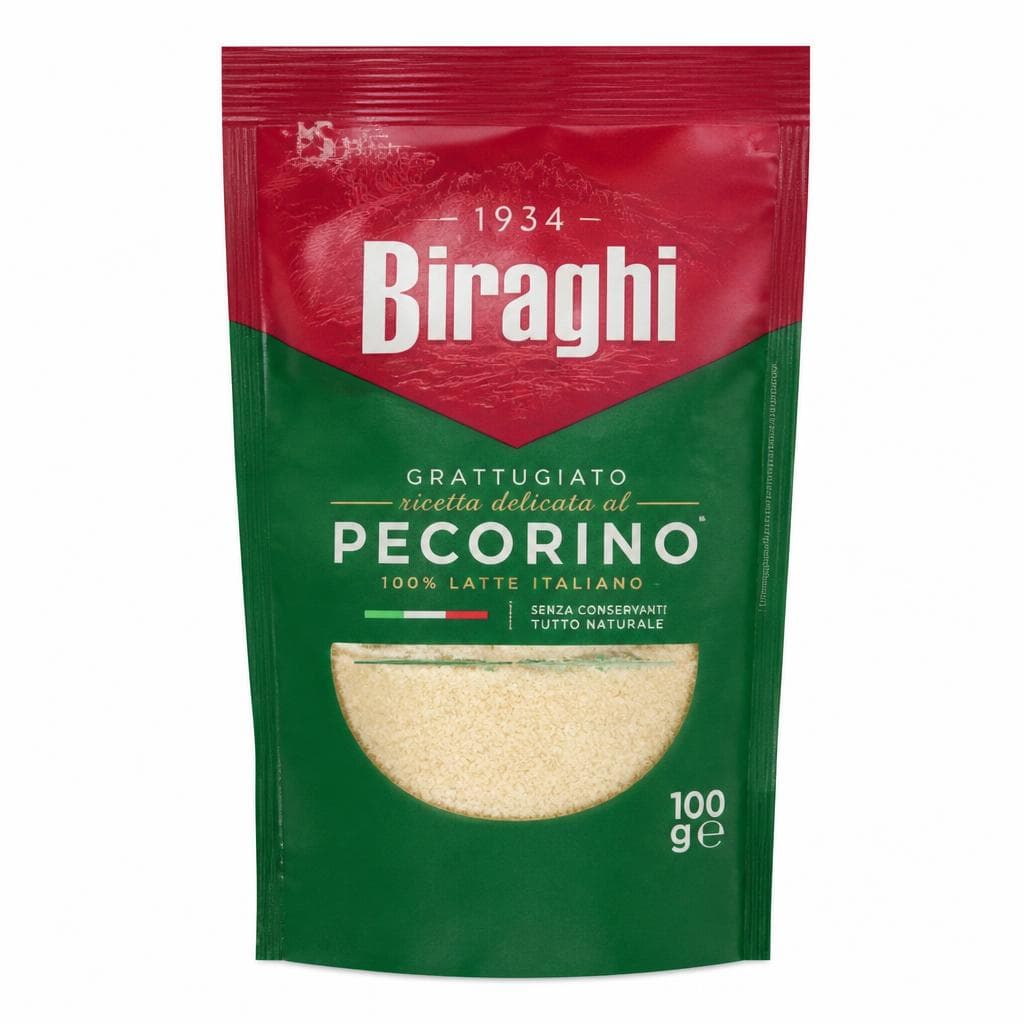 Grattugiato ricetta delicata al pecorino, 100 g – Il Gigante