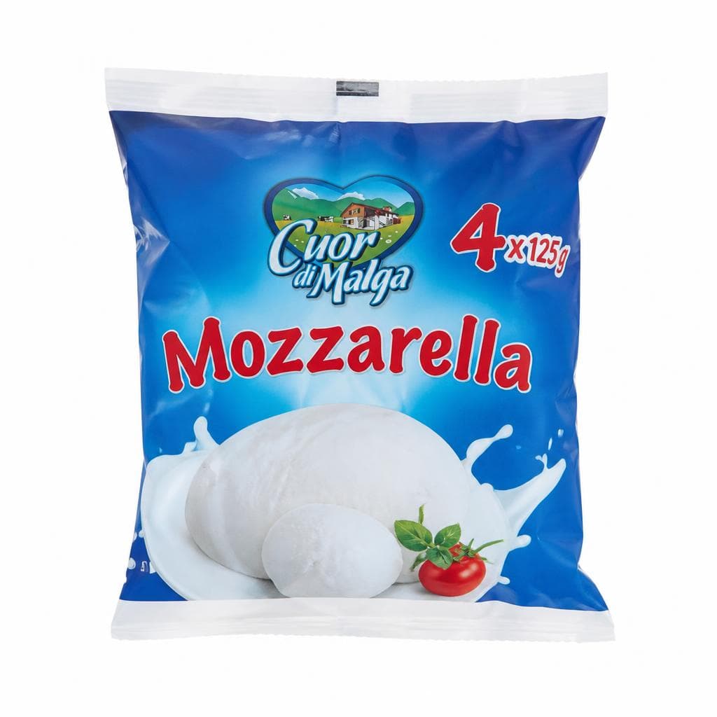 Cuor di Malga mozzarella, 4 x 125 g – Dpiù