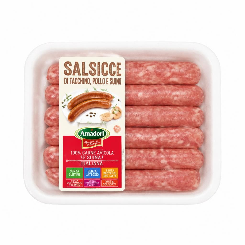 Salsiccia di tacchino, pollo e suino – Iper La grande i
