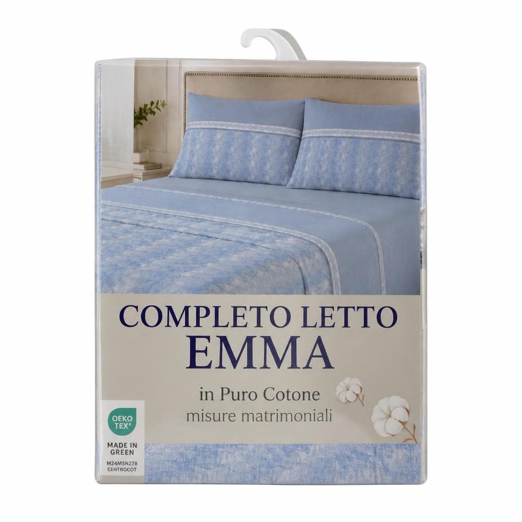 Completo letto stampato in flanella, 2 piazze PASSION – Bennet