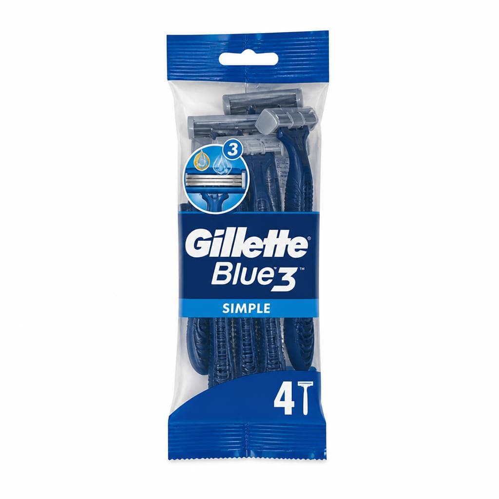 Gillette Blue3 Simple 4 pezzi in offerta da Risparmio Casa
