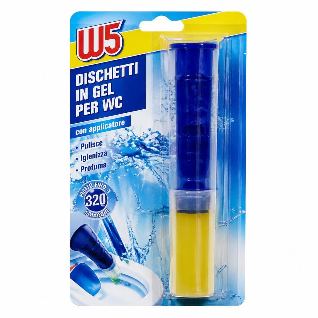 W5 Dischetti in gel per WC con applicatore, 12 dischetti, 75 ml – Lidl
