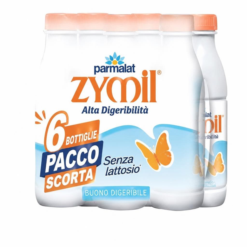Latte alta digeribilità Zymil Parmalat, 500 ml x 6 – Panorama