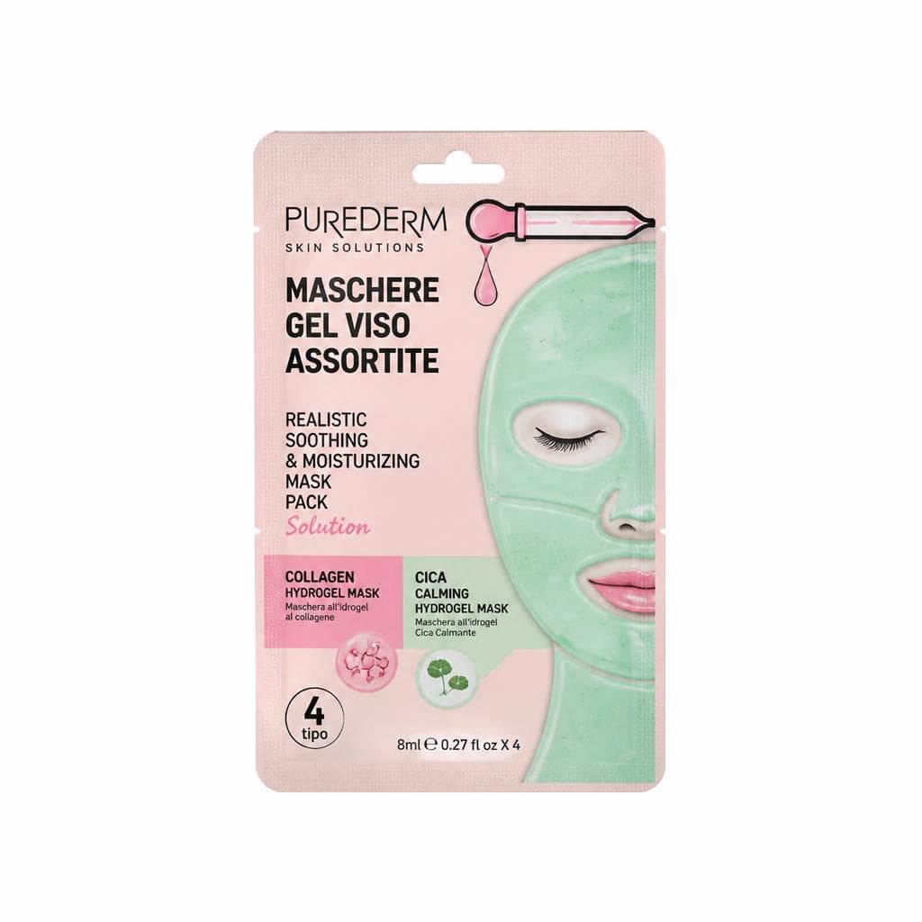 Purederm maschere gel viso assortite – Risparmio Casa