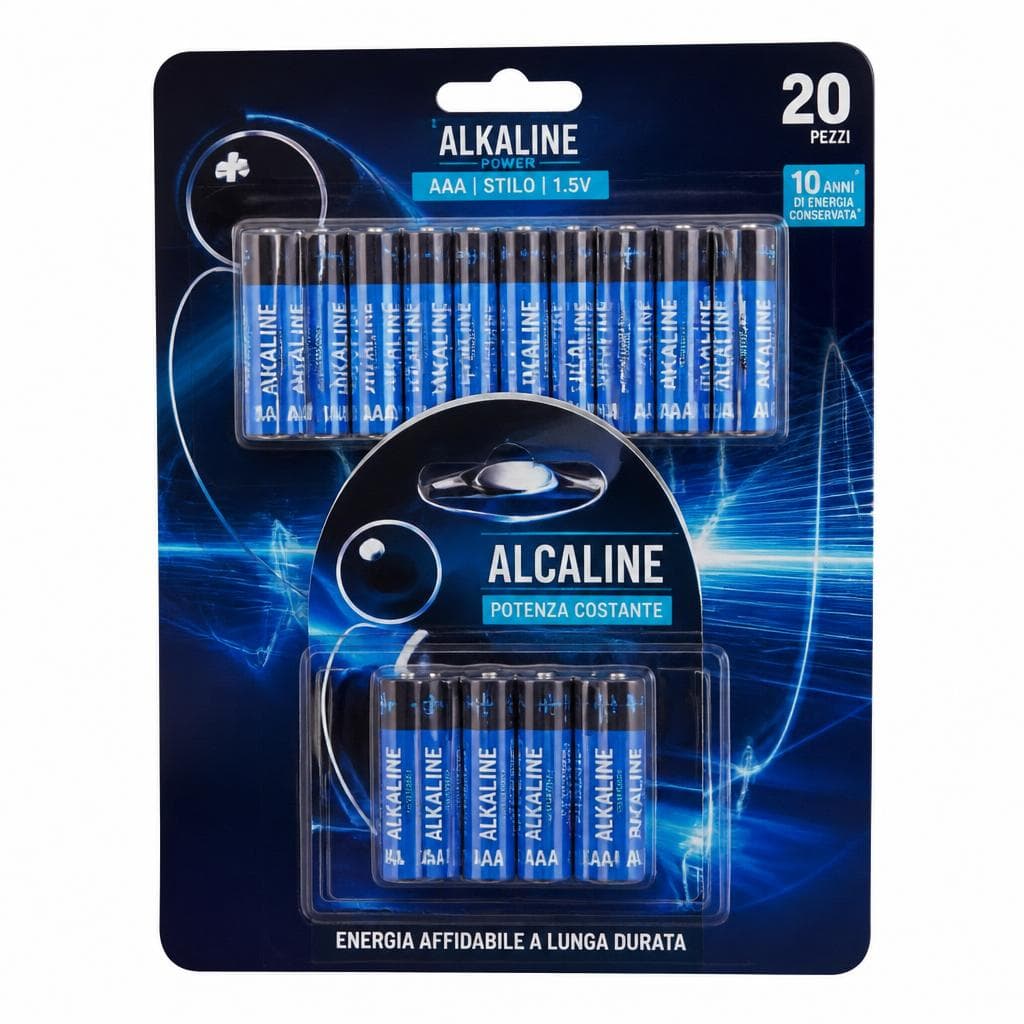 Pile stilo alcaline AAA 4 pile Iper in offerta da Iper La grande i