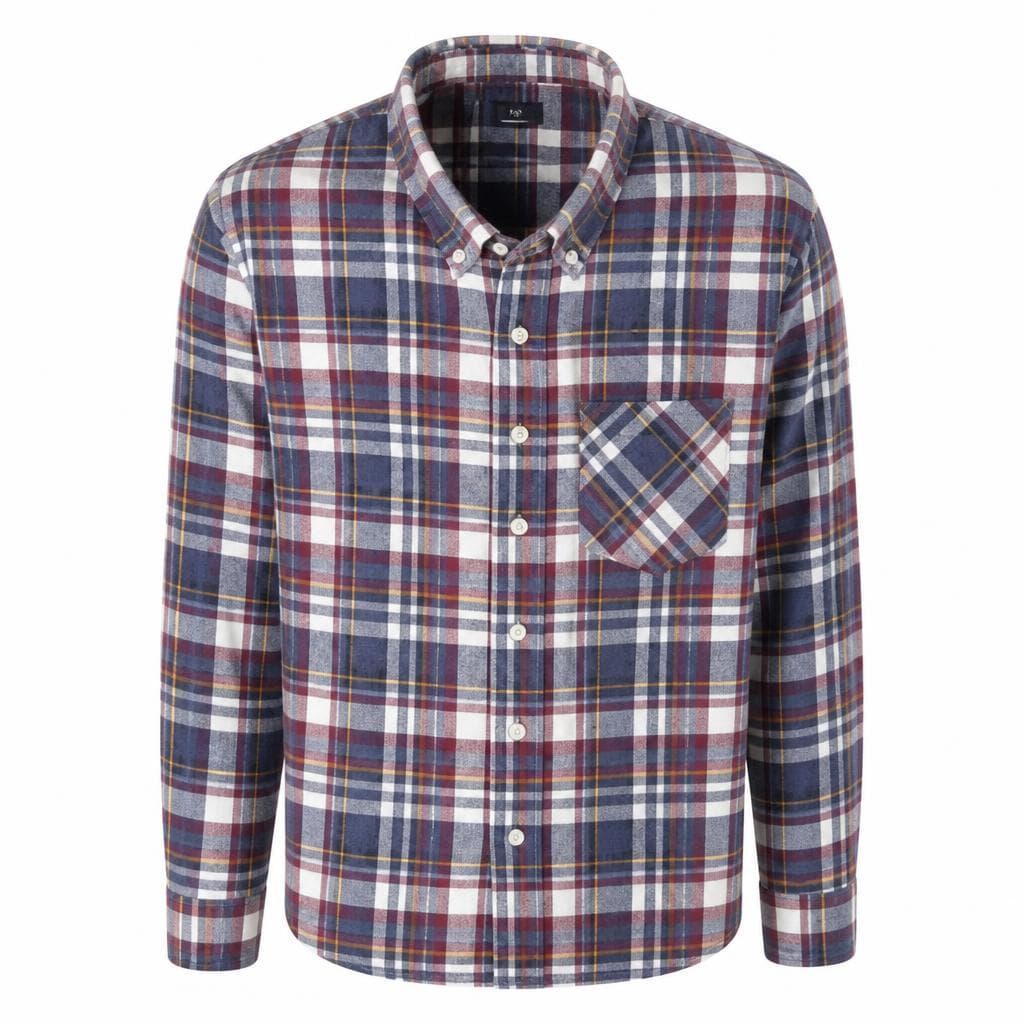 Camicia uomo stampa scozzese – Bennet