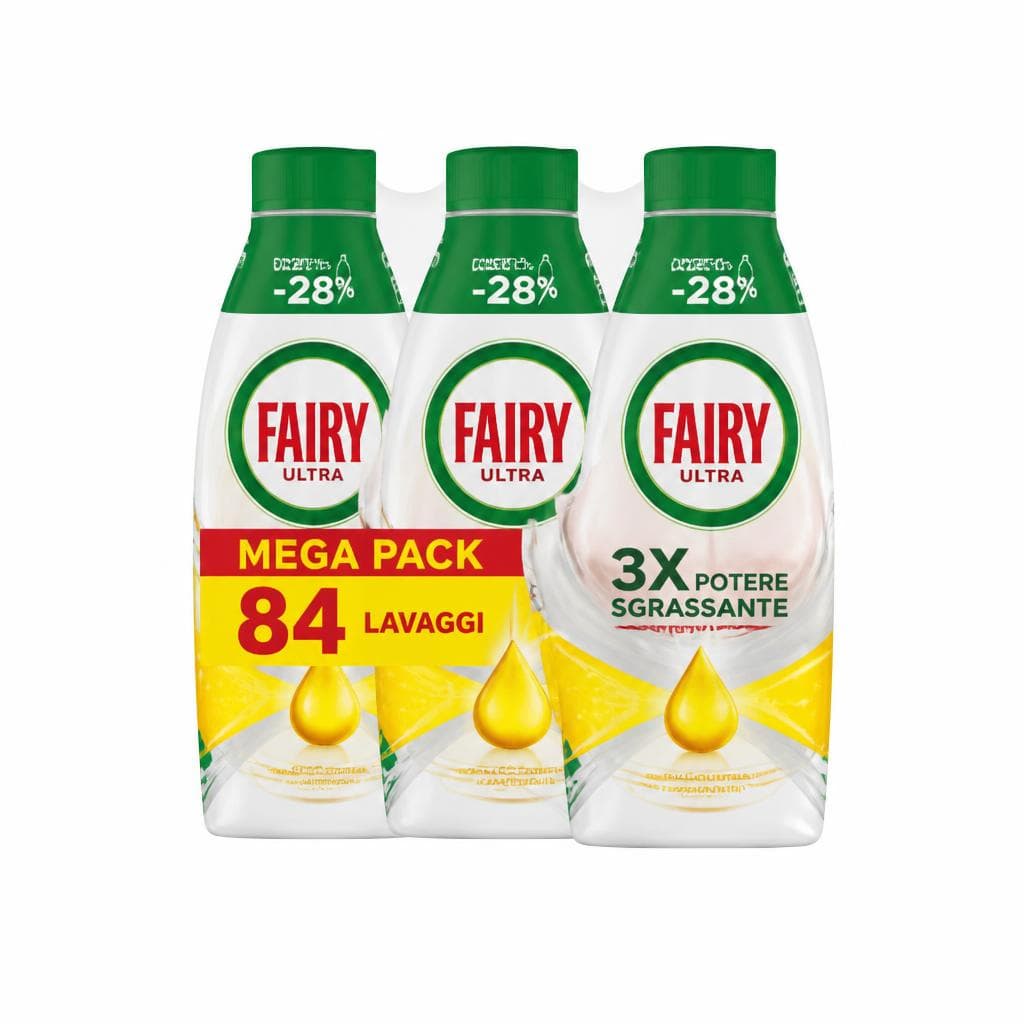 Gel Lavastoviglie Fairy, x3, 504 ml – Carrefour