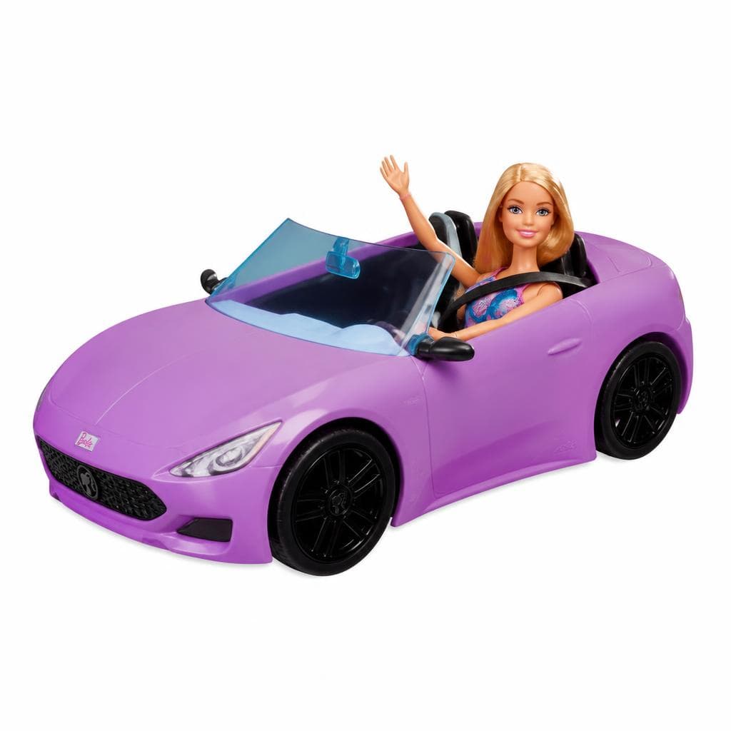 Barbie Auto Decappotabile MATTEL – Carrefour