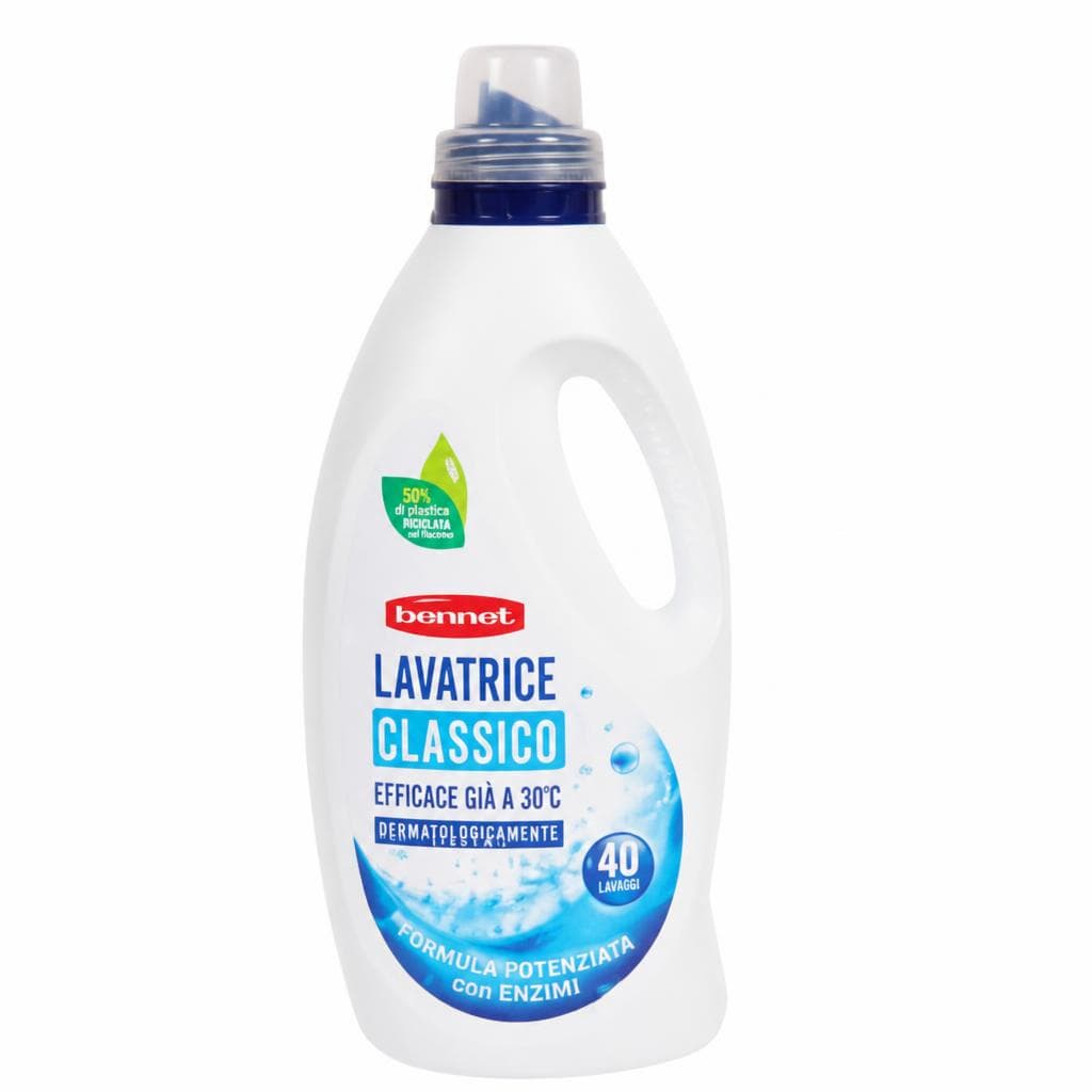 Detersivo liquido per lavatrice Bennet, 2 L – Bennet