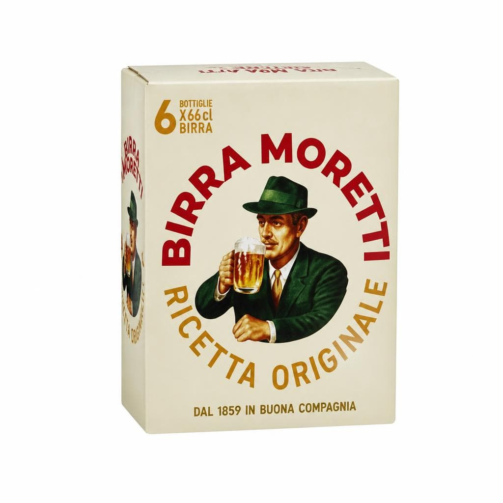 Birra Moretti in bottiglia, 6x66 cl – Esselunga