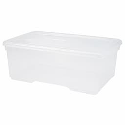 Censini box trasparente senza ruote con coperchio