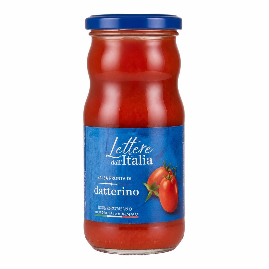 Salsa pronta di datterino Letteredall'Italia, 350 g – MD