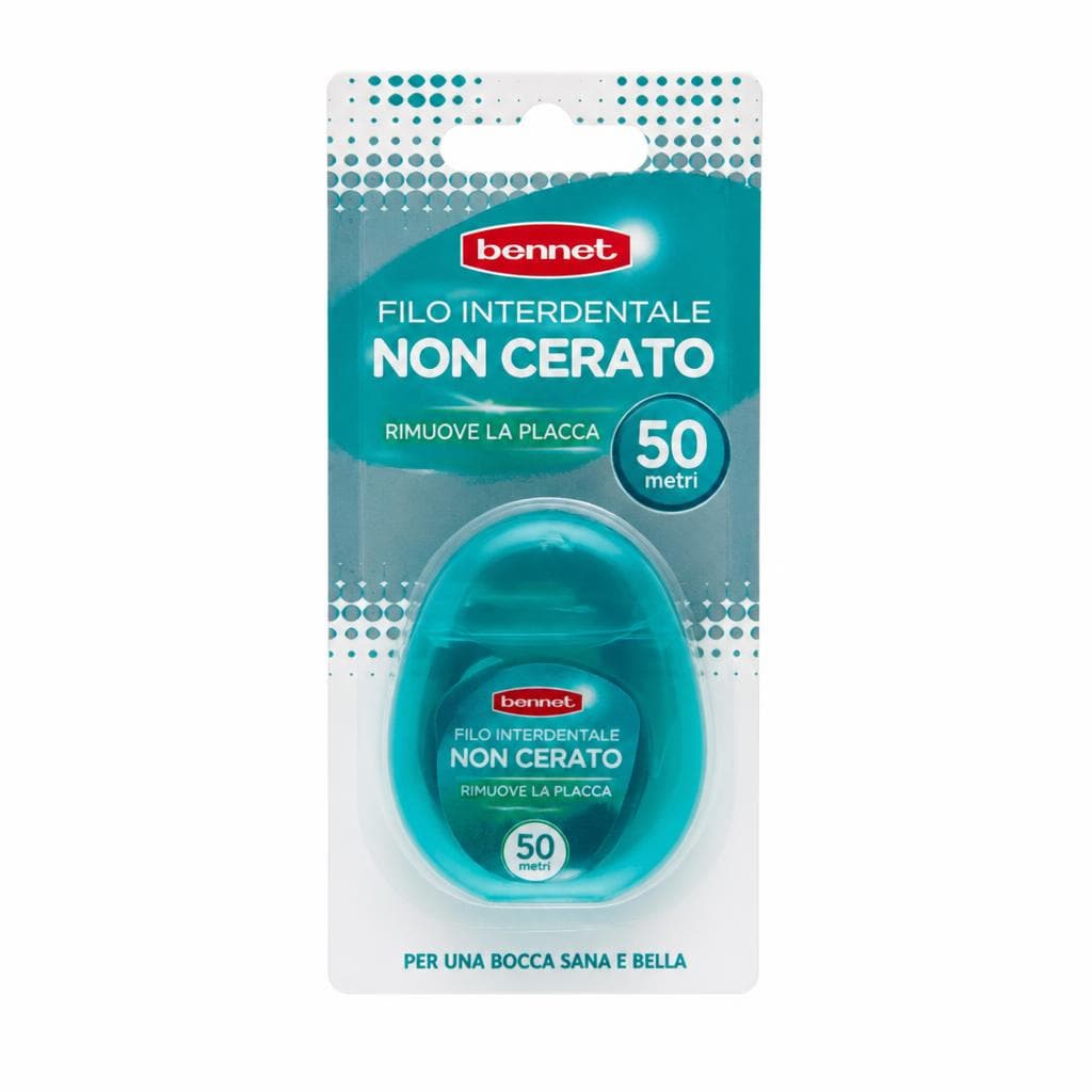 Filo interdentale non cerato Bennet, 50 m – Bennet