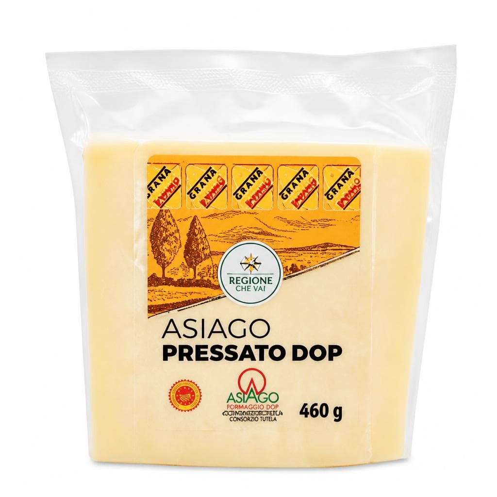 Regione che vai Asiago pressato DOP, 460 g – ALDI